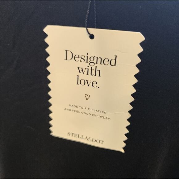 STELLA & DOT NEW BUCKLE UP COLD SHOULDER BLOUSE SIZE XXL - Picture 10 of 12